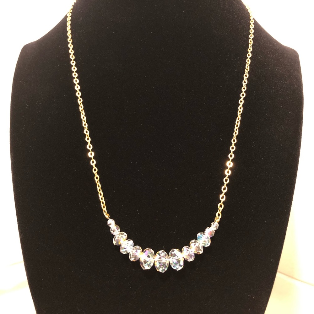 Kirks Folly Crystal Necklace